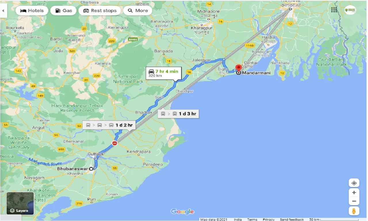 bhubaneswar-to-mandarmani-one-way