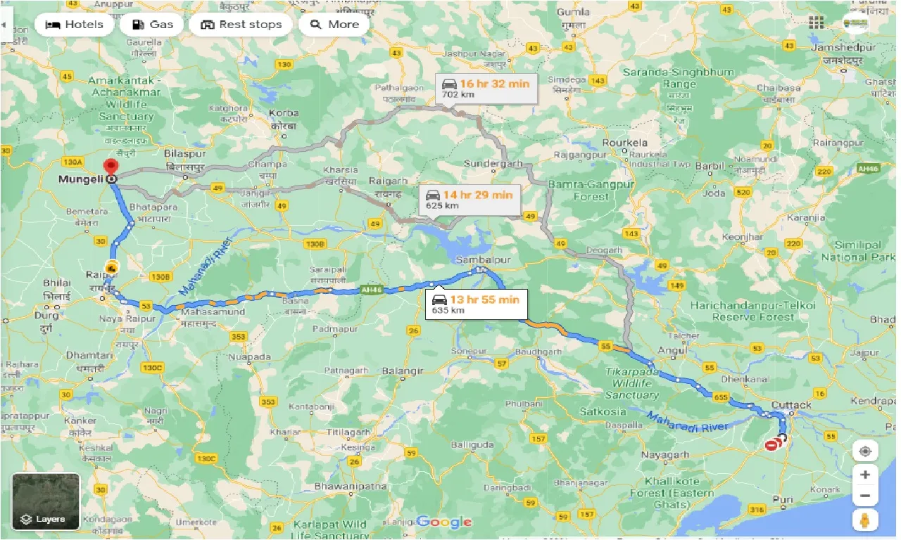 bhubaneswar-to-mungeli-one-way