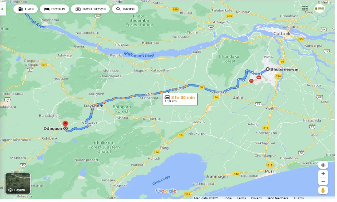 bhubaneswar-to-odagaon-one-way