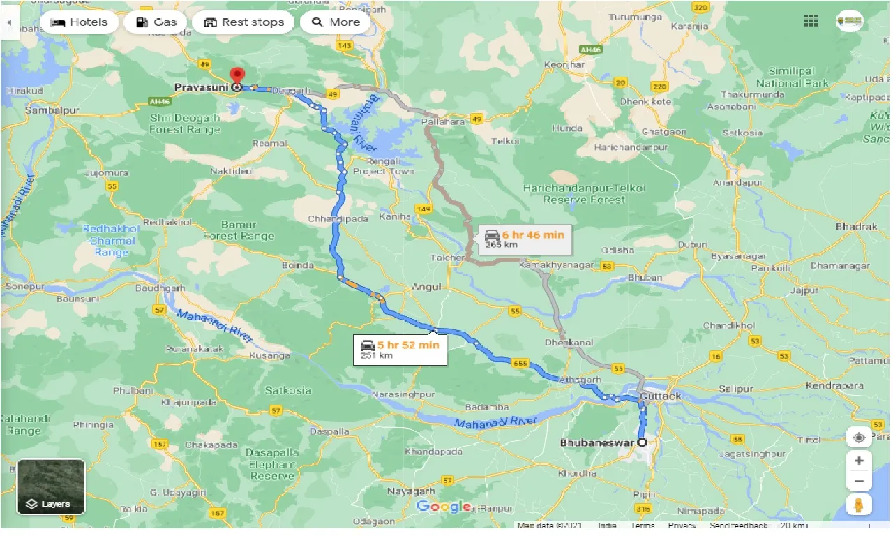 bhubaneswar-to-pravasuni-taxi