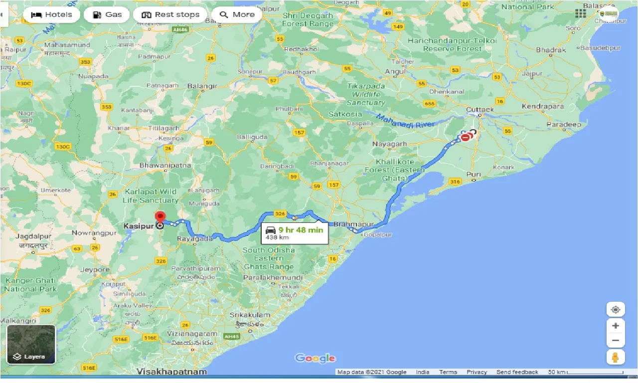 bhubaneswar-to-rayagada-kasipur-range-one-way