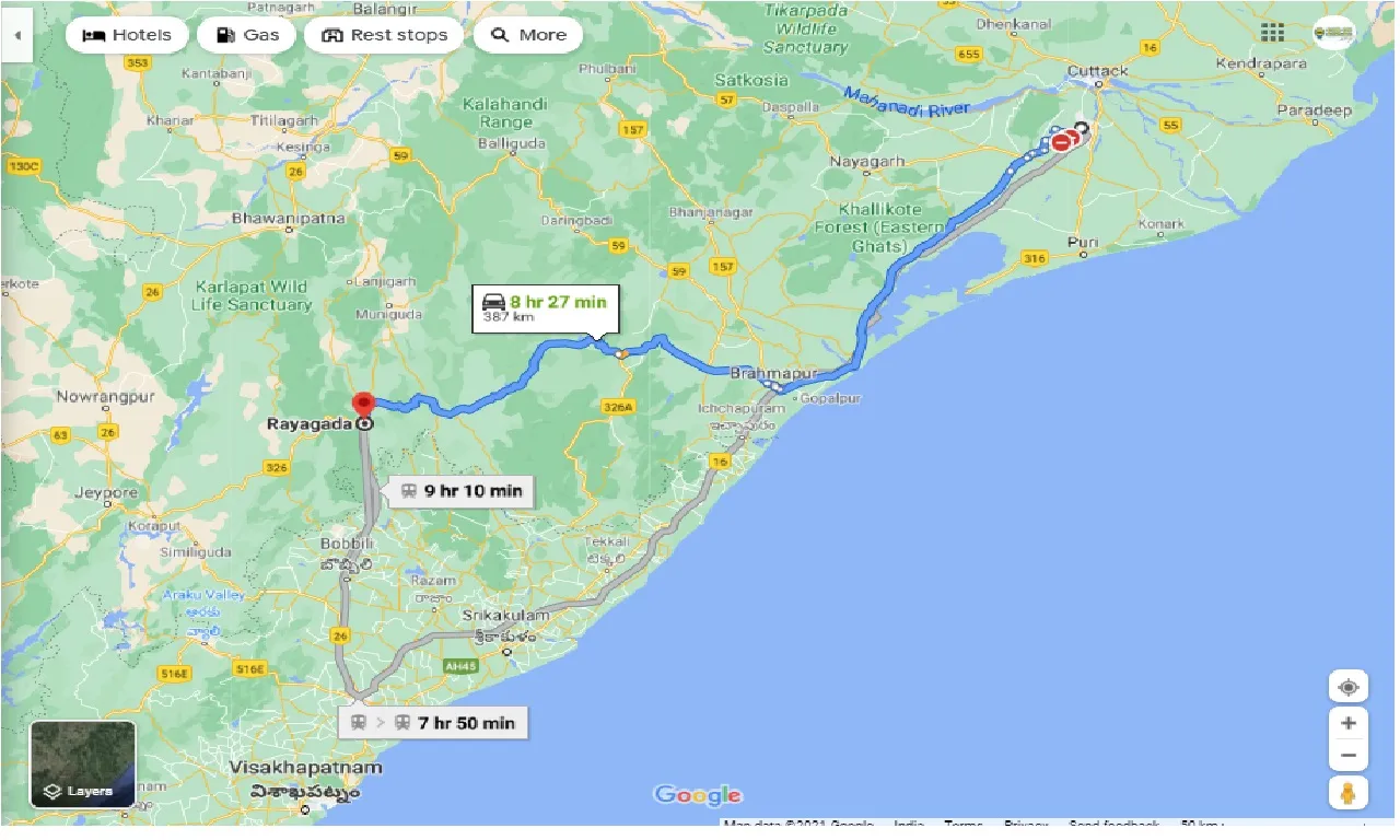 bhubaneswar-to-rayagada-taxi