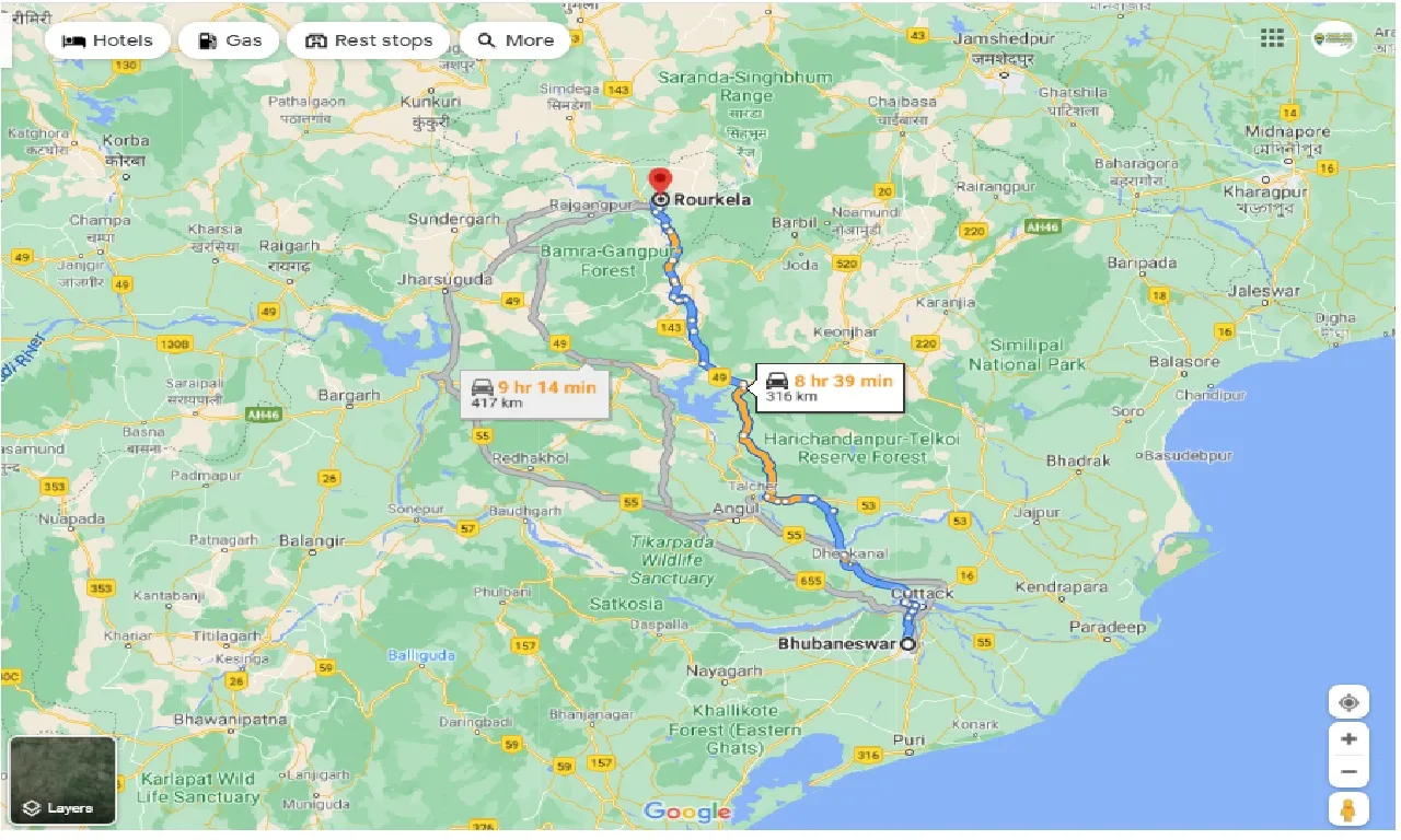 bhubaneswar-to-rourkela-taxi