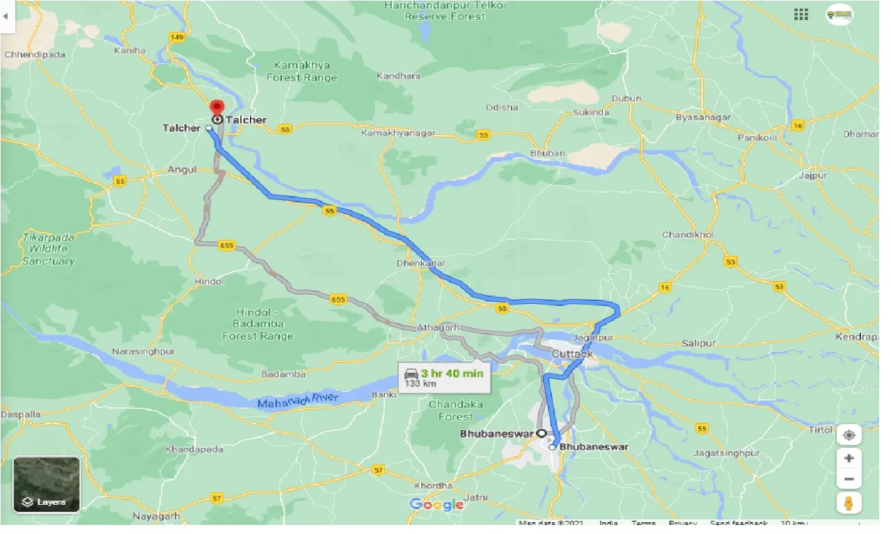 bhubaneswar-to-talcher-one-way