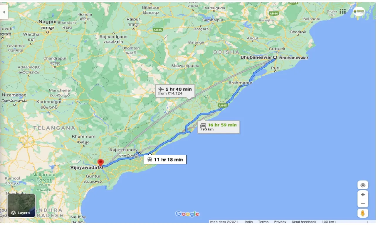 bhubaneswar-to-vijayawada-taxi
