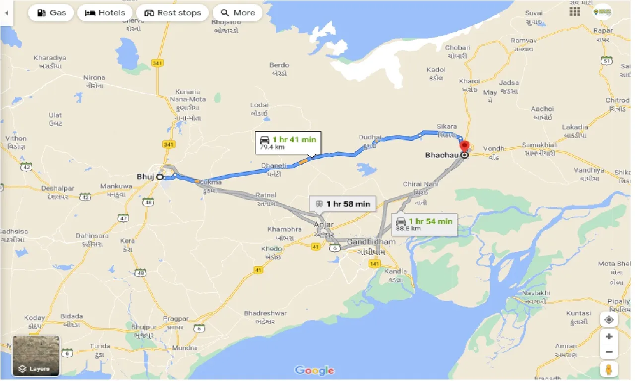 bhuj-to-bhachau-one-way