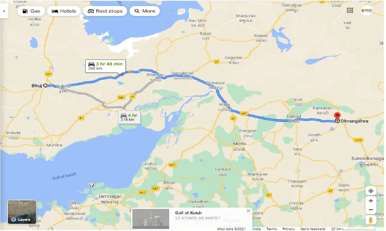 bhuj-to-dhrangadhra-one-way