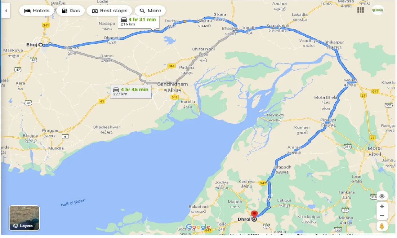 bhuj-to-dhrol-taxi