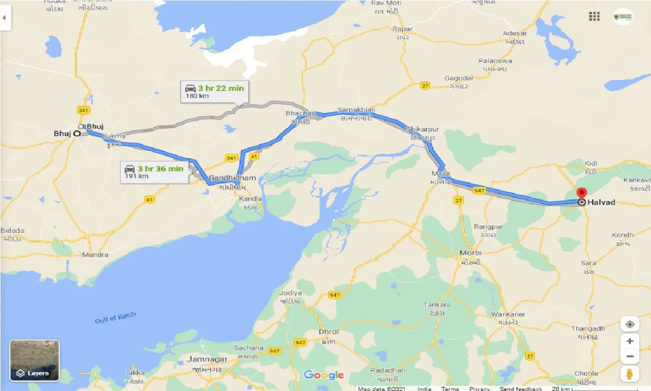 bhuj-to-halvad-one-way