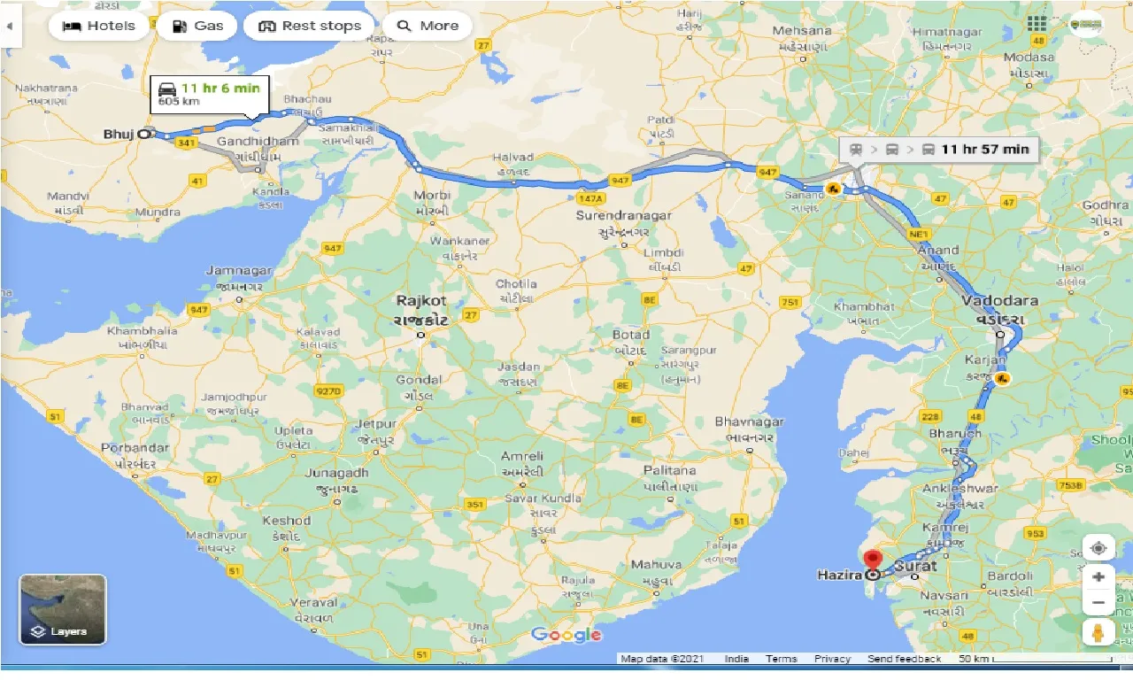 bhuj-to-hazira-taxi