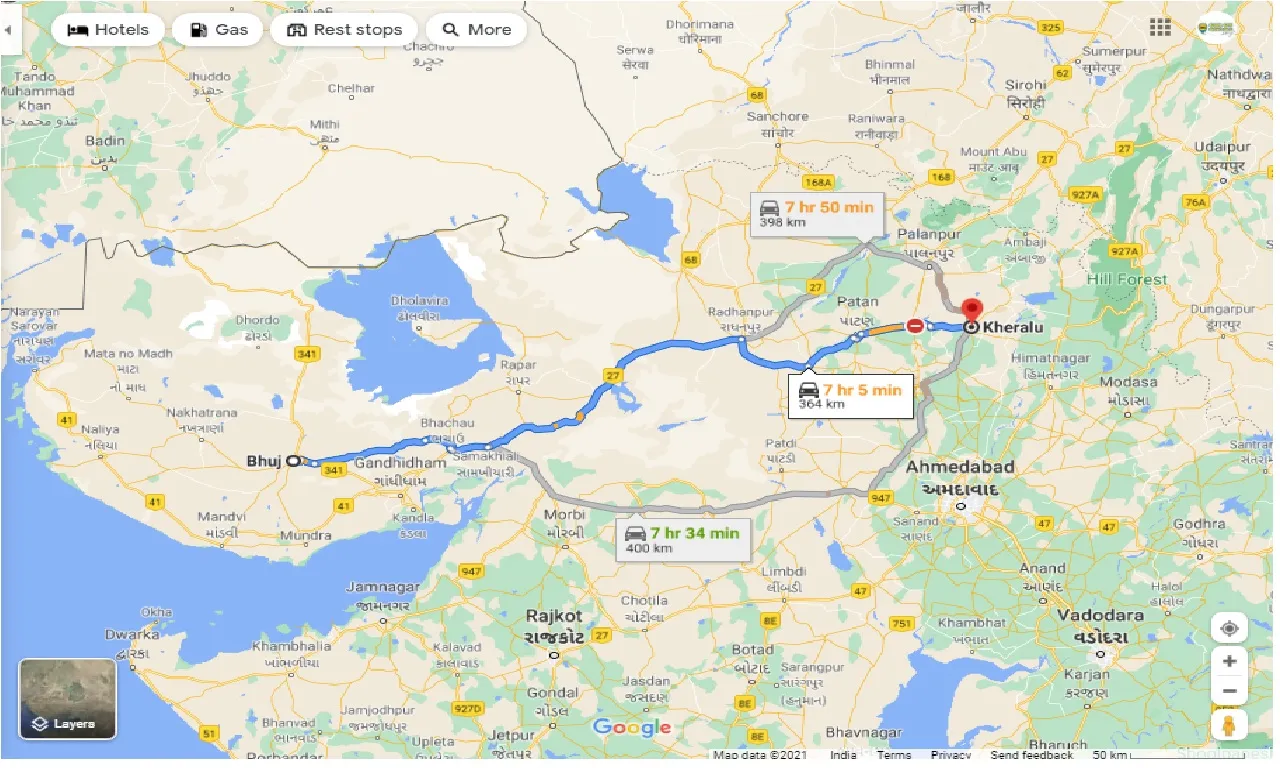 bhuj-to-kheralu-taxi