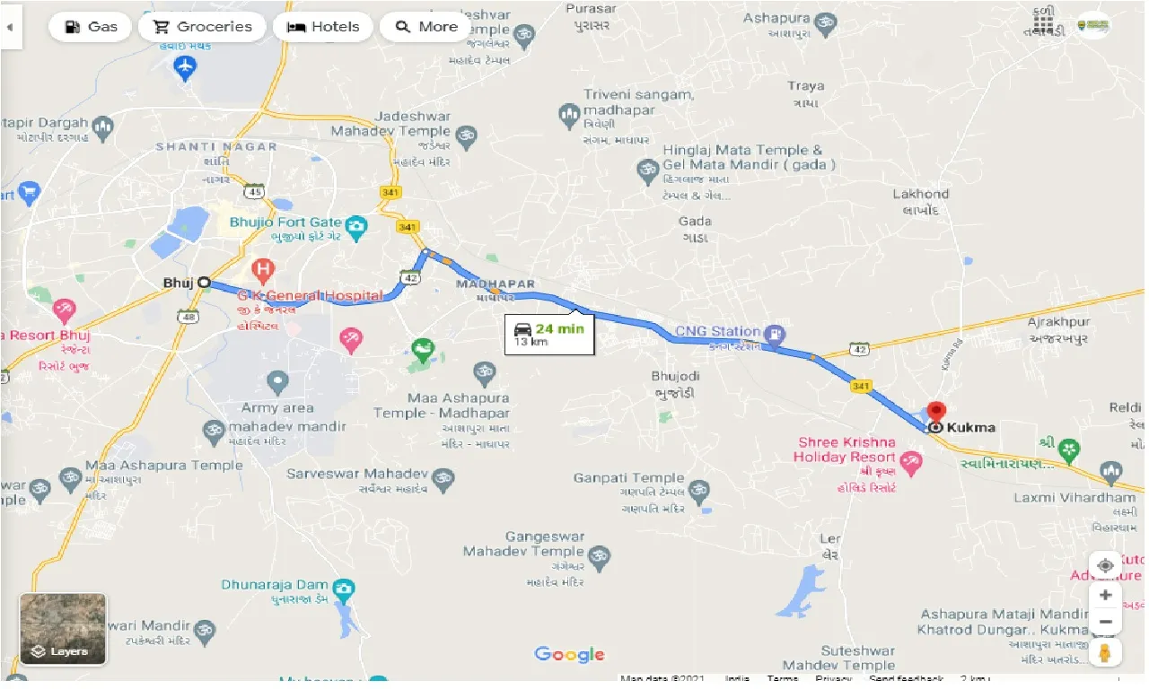 bhuj-to-kukma-taxi