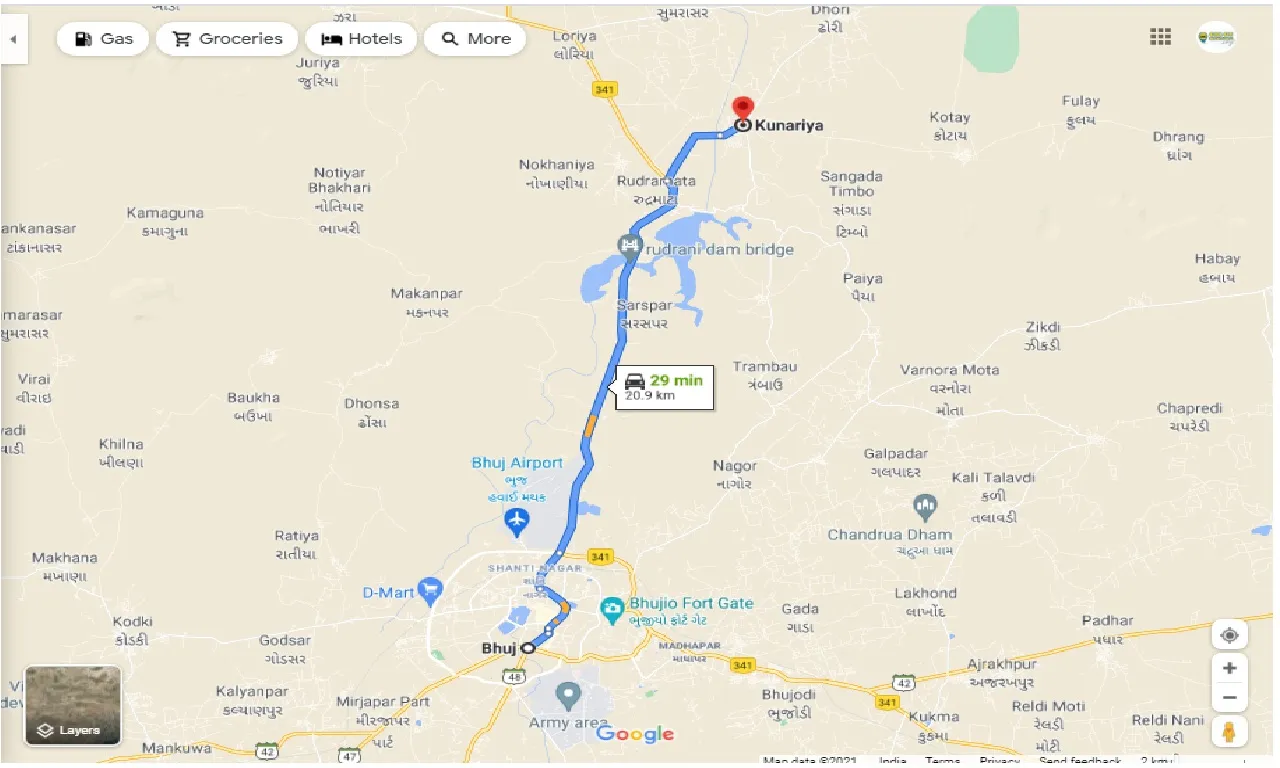 bhuj-to-kunariya-taxi