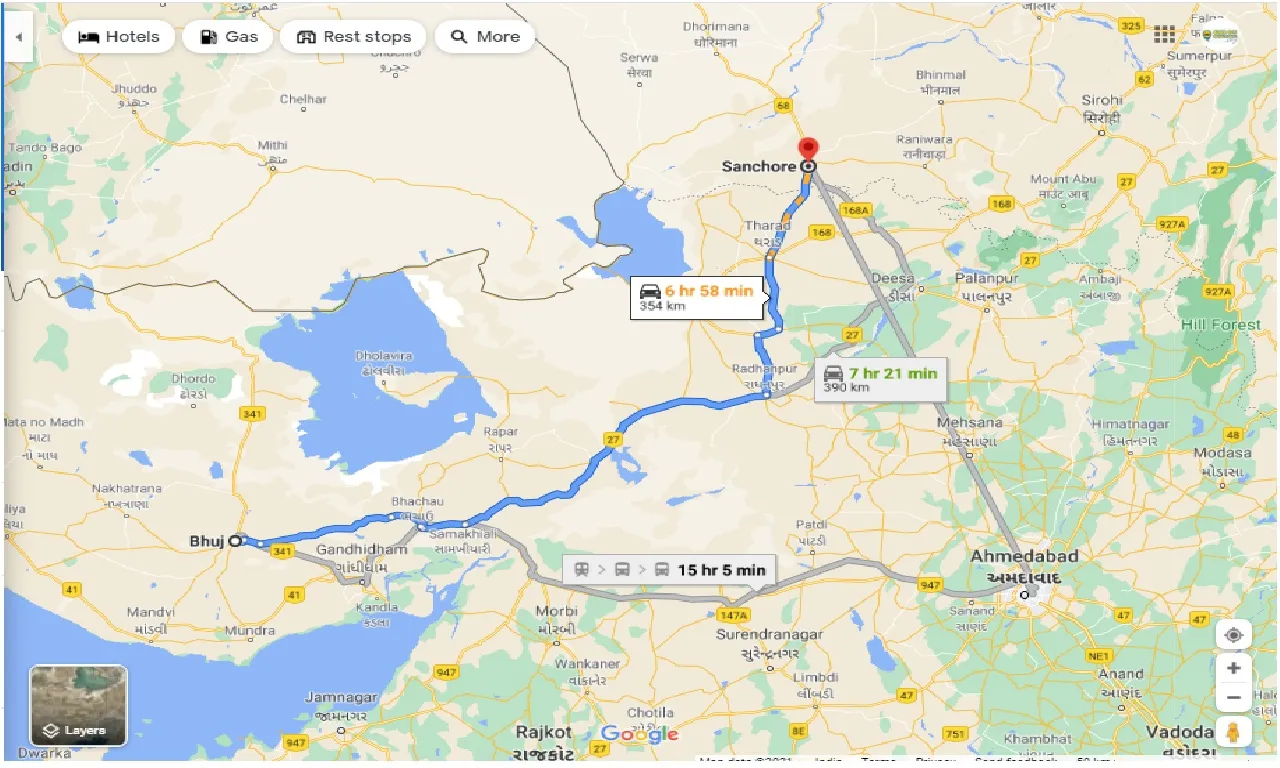 bhuj-to-sanchore-one-way