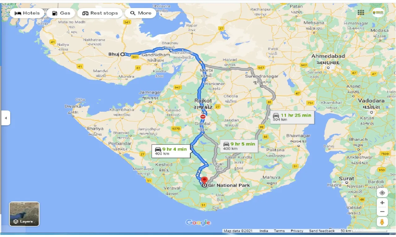 bhuj-to-sasan-gir-round-trip