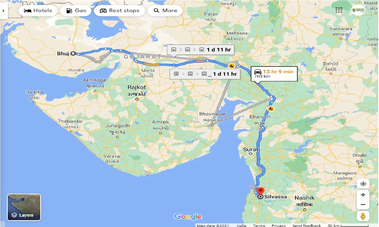 bhuj-to-silvassa-one-way
