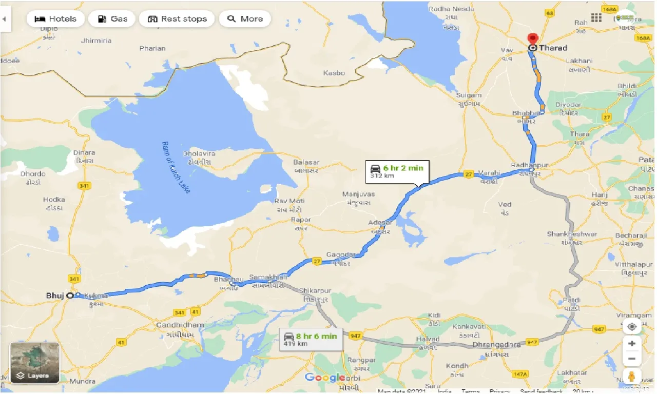 bhuj-to-tharad-one-way