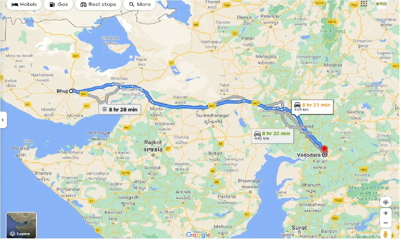 bhuj-to-vadodara-one-way