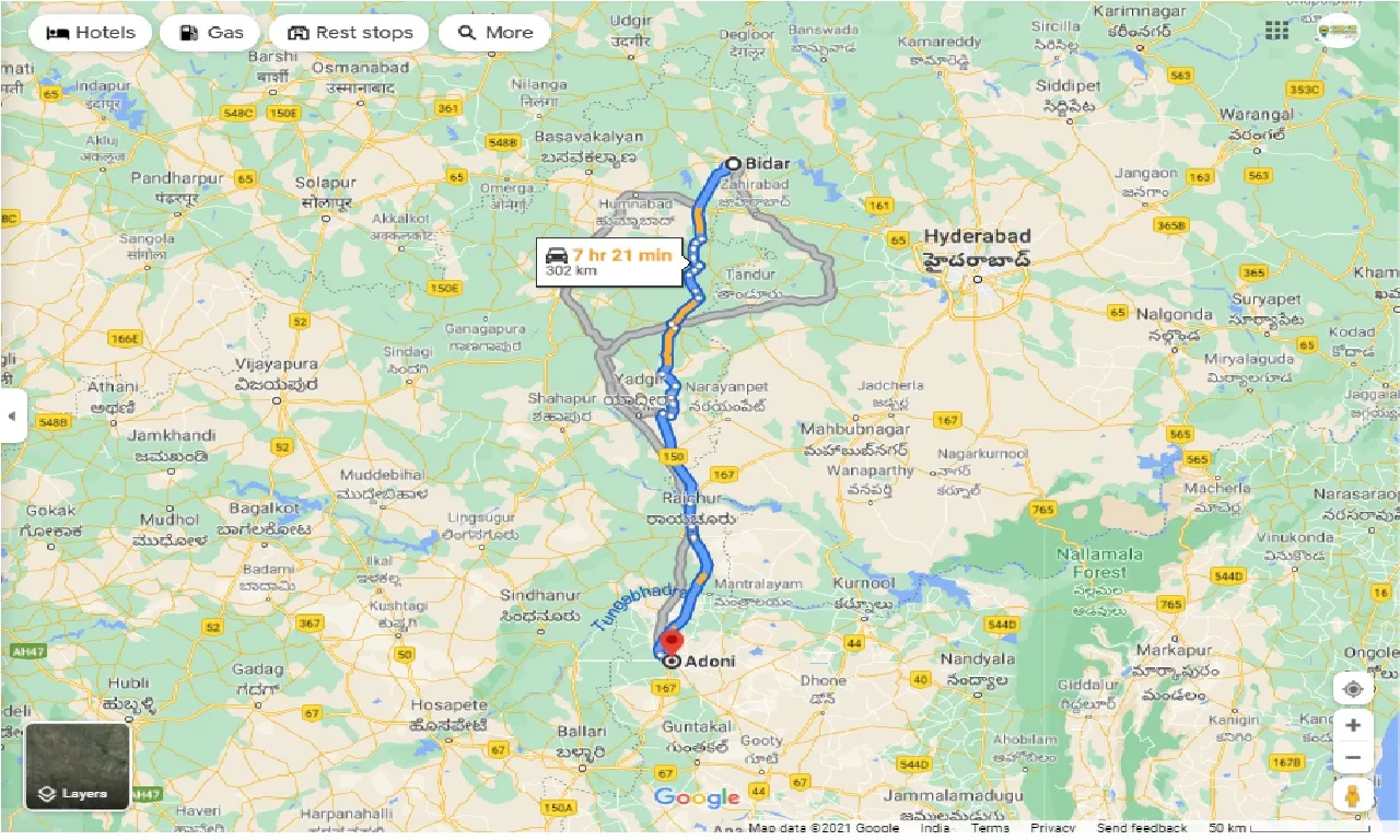 bidar-to-adoni-one-way