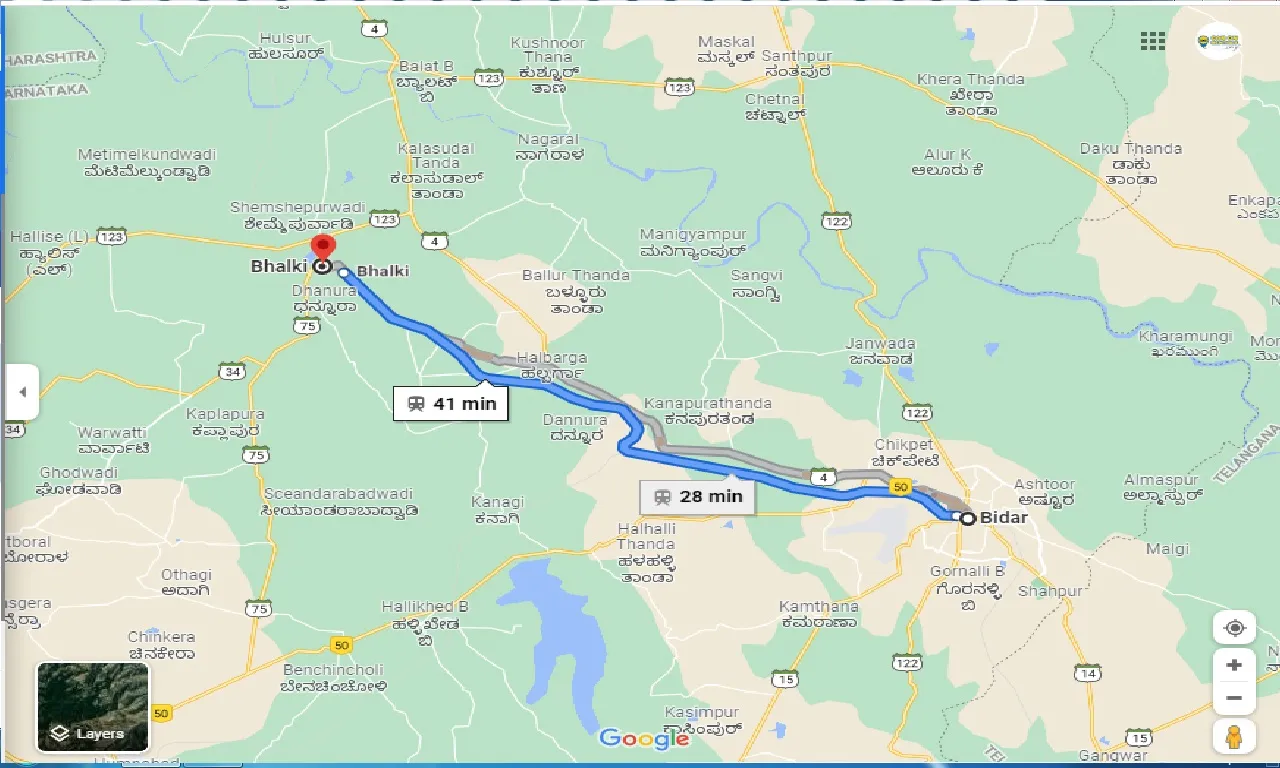 bidar-to-bhalki-one-way