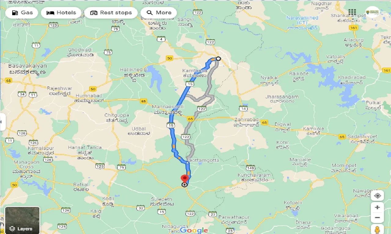bidar-to-chincholi-one-way