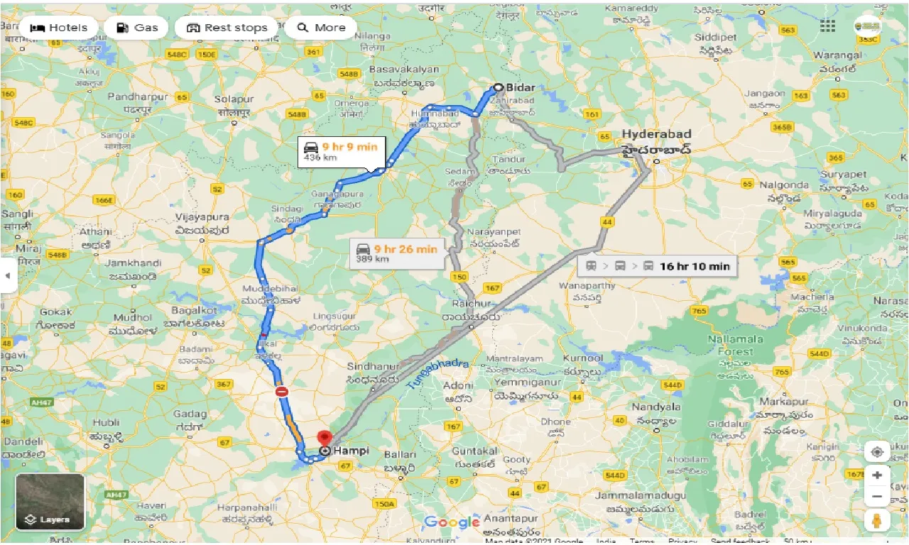 bidar-to-hampi-one-way