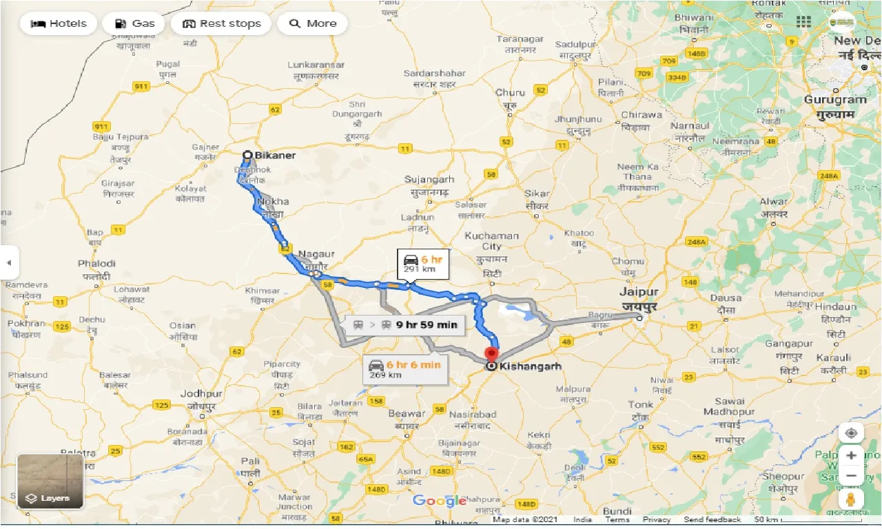 bikaner-to-kishangarh-round-trip