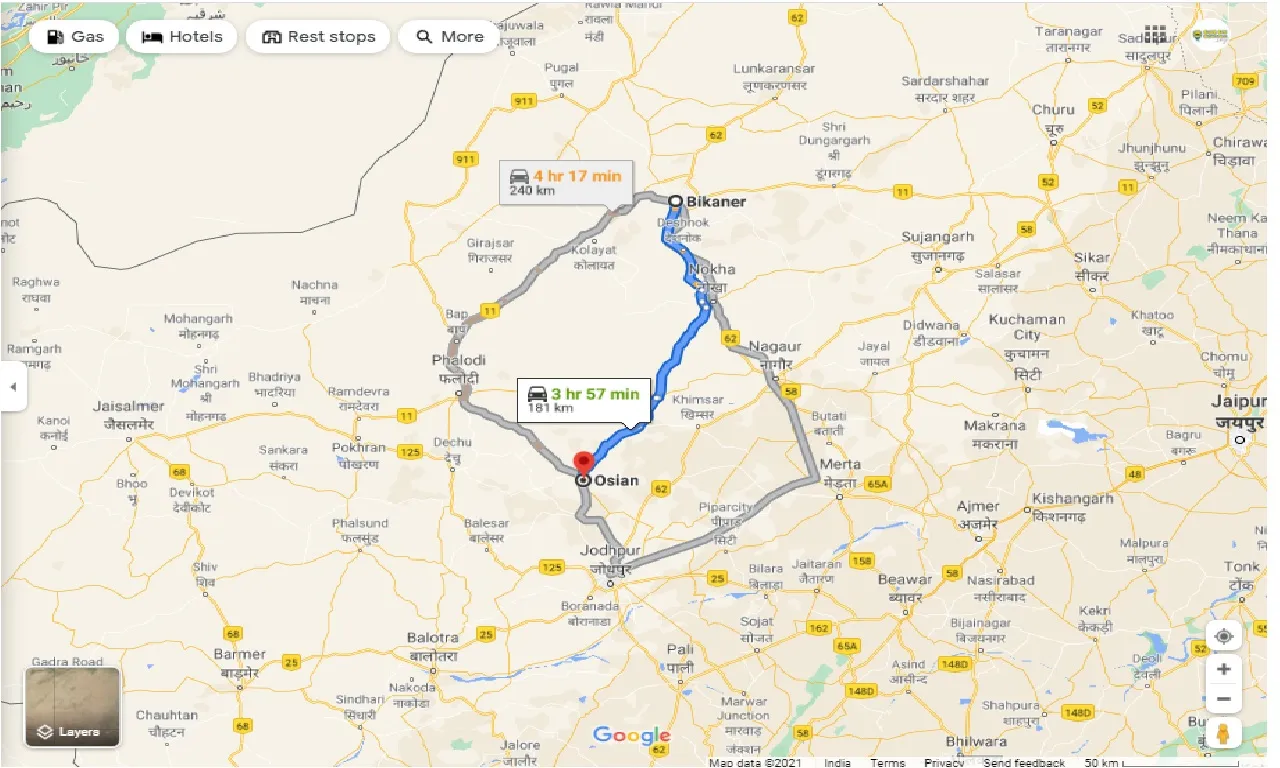 bikaner-to-osiyan-one-way