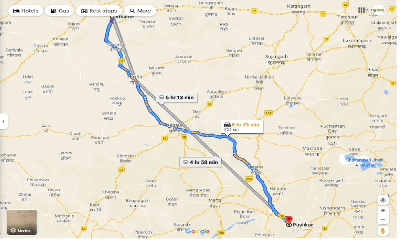 bikaner-to-pushkar-one-way