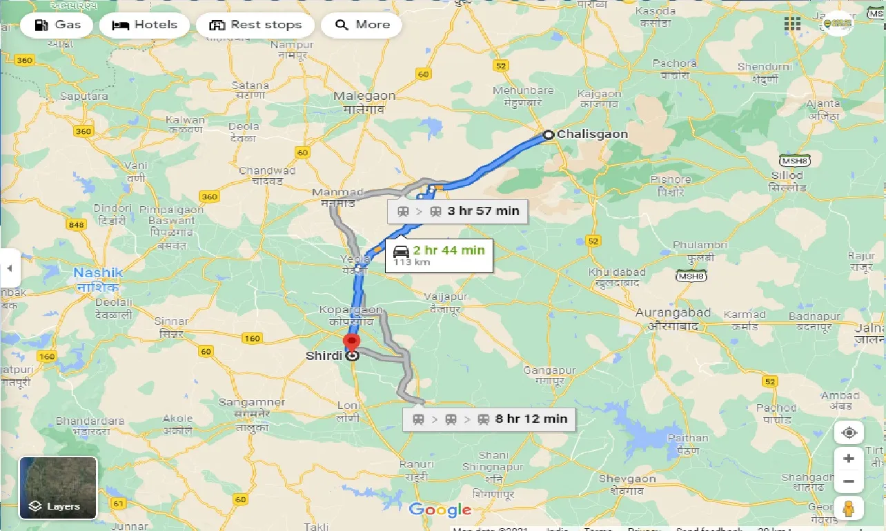 chalisgaon-to-shirdi-round-trip
