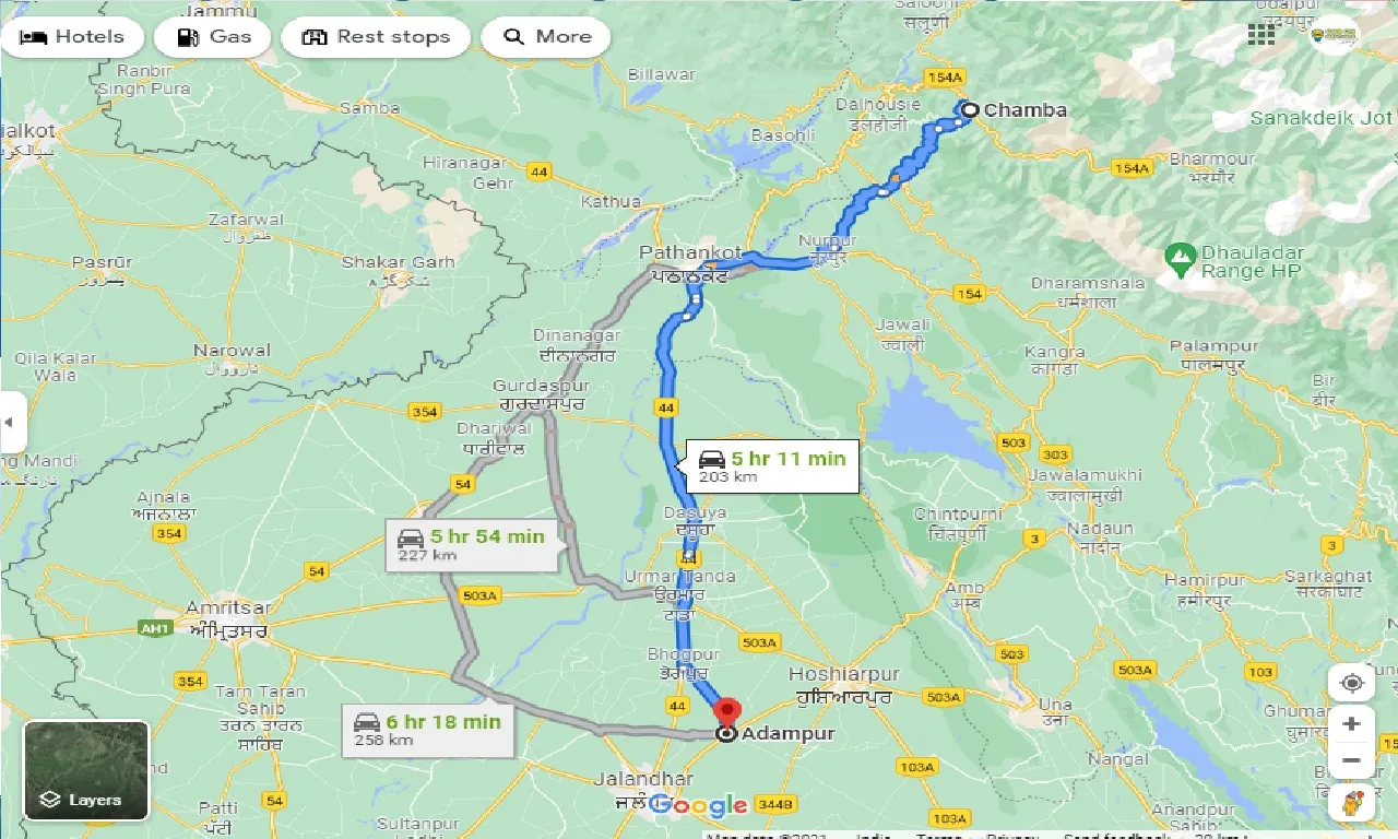 chamba-to-adampur-one-way