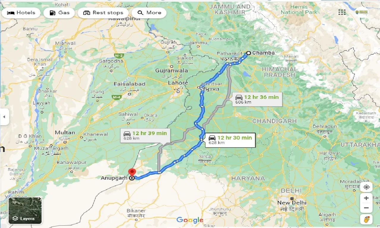 chamba-to-anupgarh-taxi