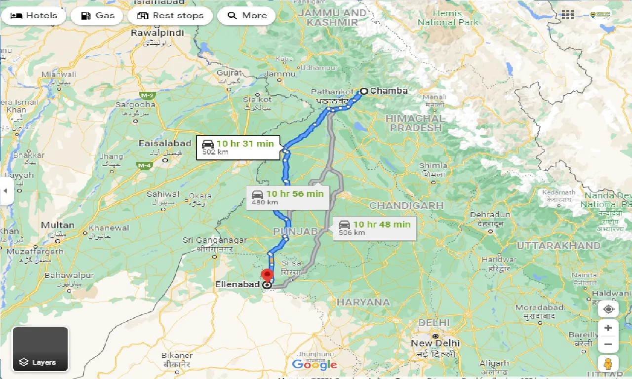chamba-to-ellenabad-taxi
