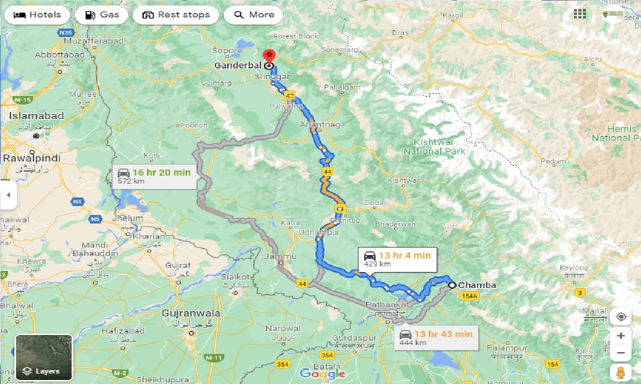 chamba-to-ganderbal-one-way