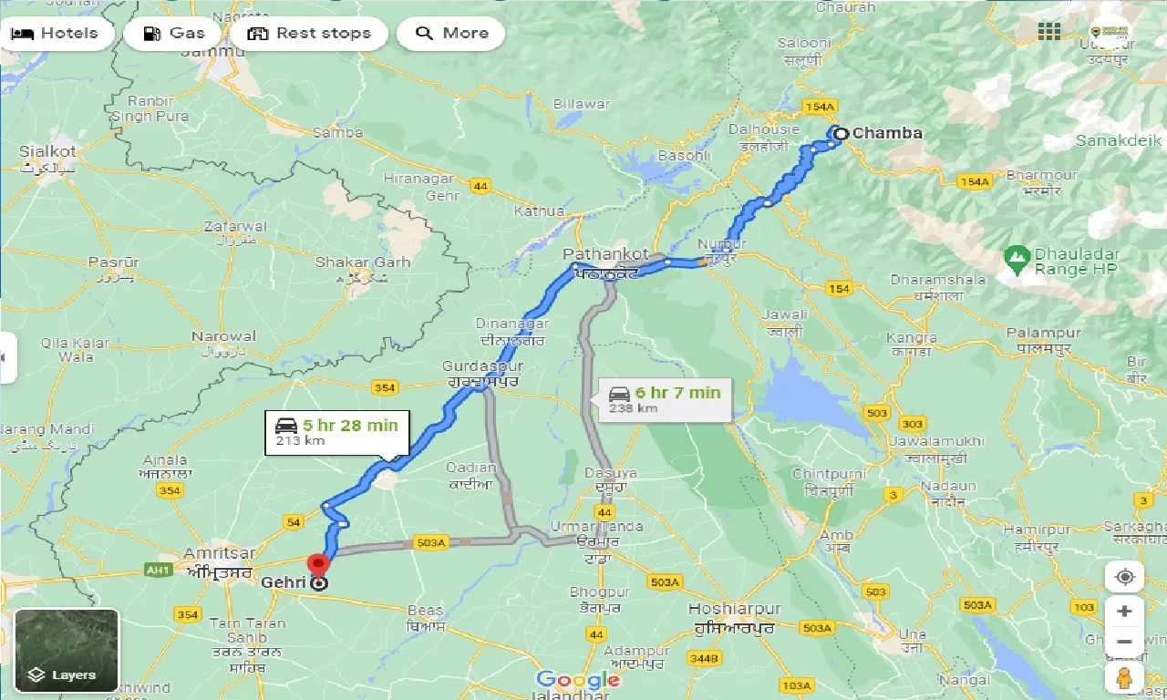 chamba-to-gehri-one-way
