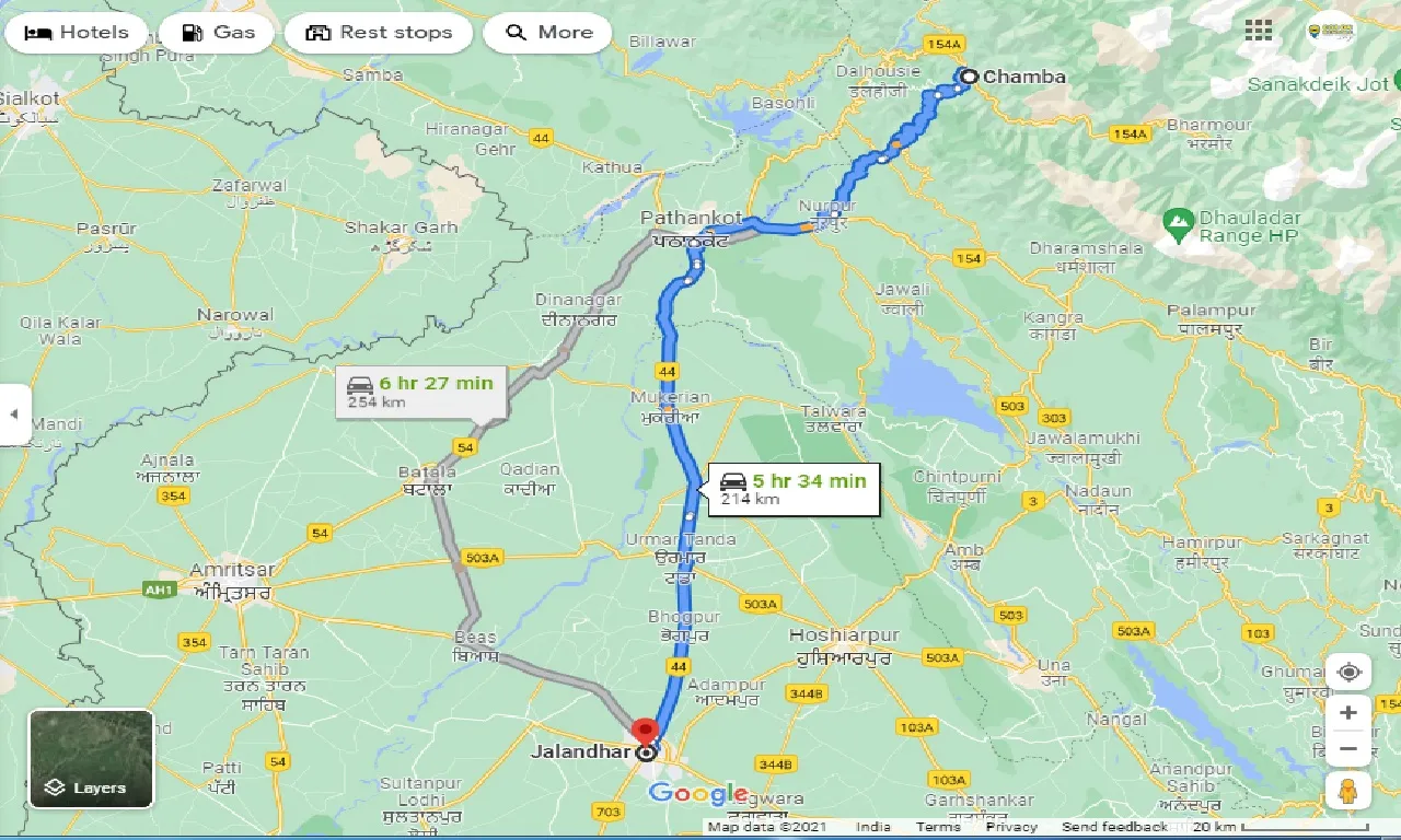 chamba-to-jalandhar-taxi
