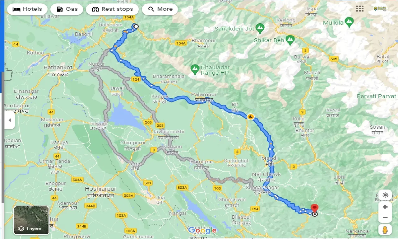 chamba-to-karsog-one-way