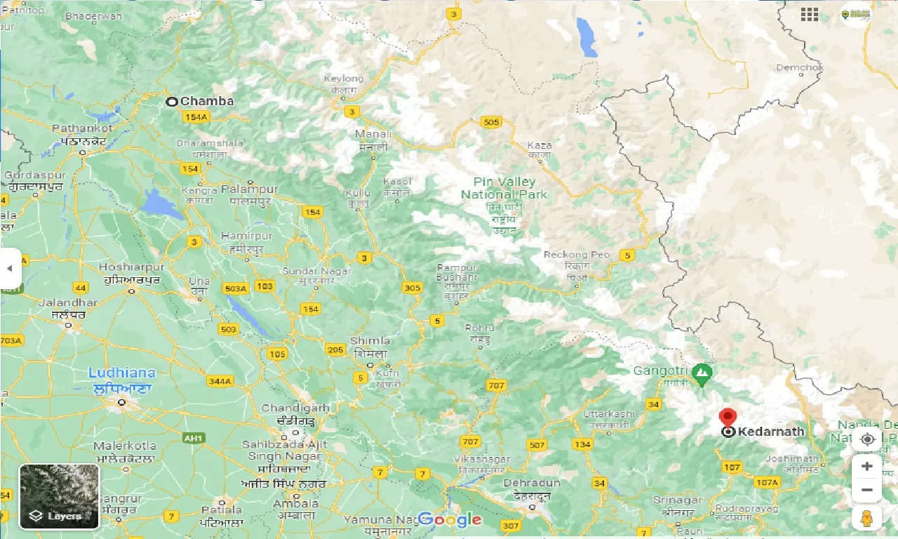 chamba-to-kedarnath-one-way