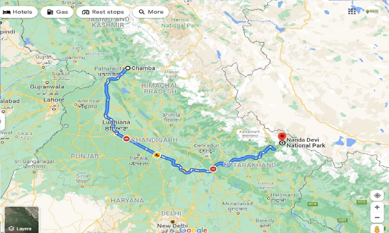chamba-to-nanda-devi-national-park-taxi