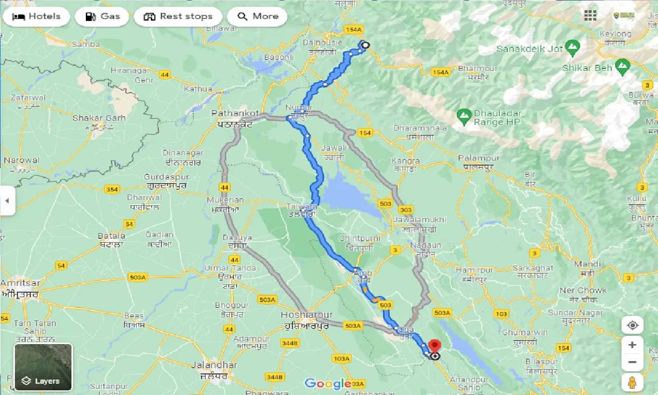 chamba-to-nangal-taxi