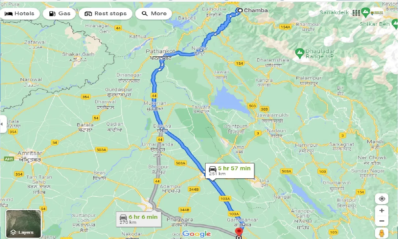 chamba-to-nawanshahr-one-way