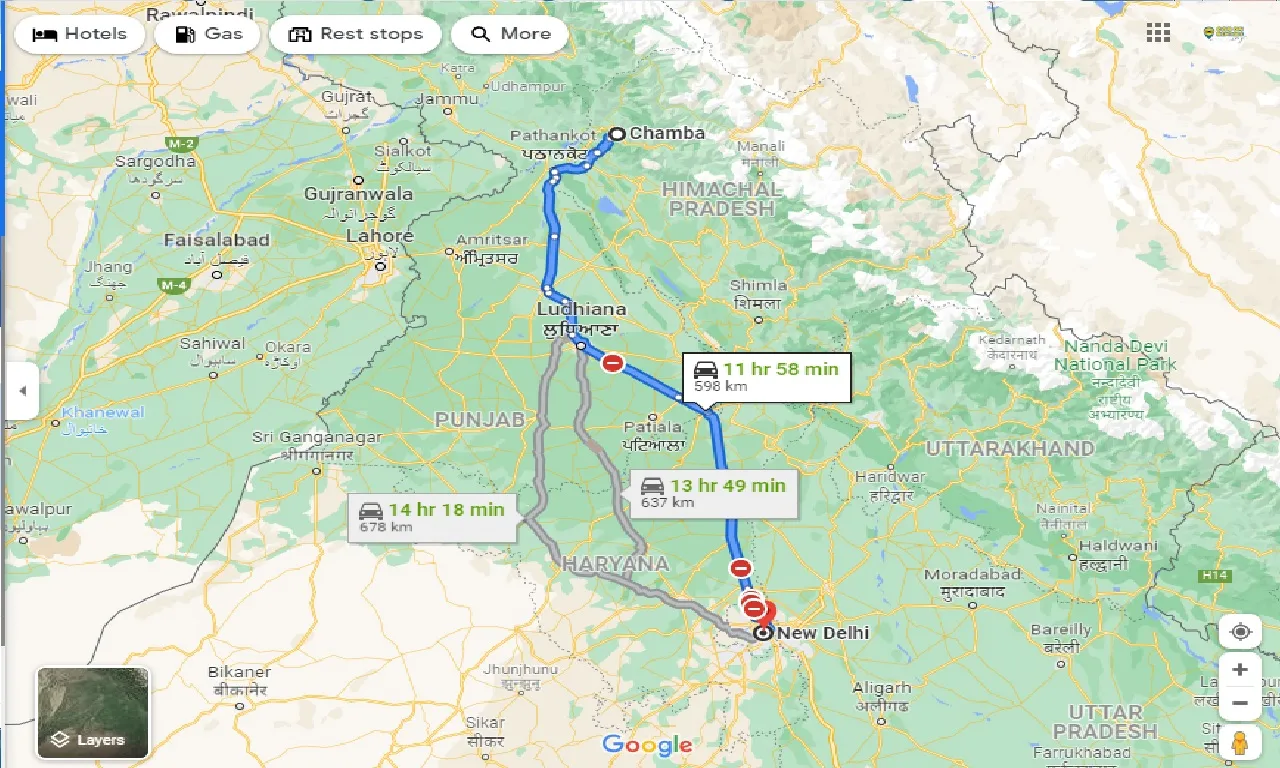 chamba-to-new-delhi-one-way