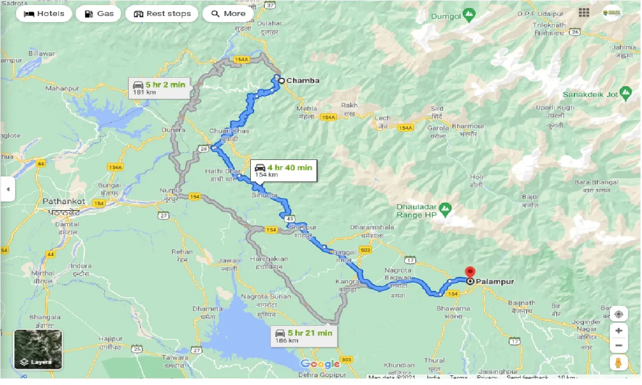 chamba-to-palampur-one-way