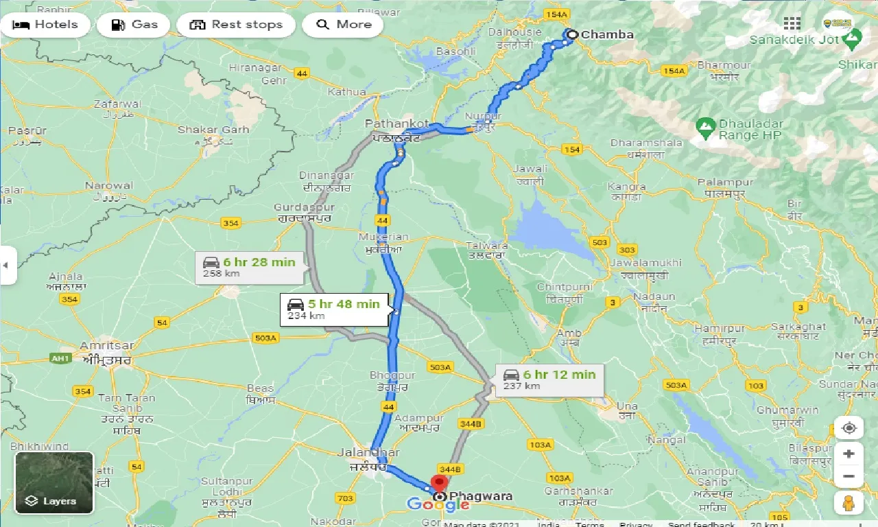 chamba-to-phagwara-one-way