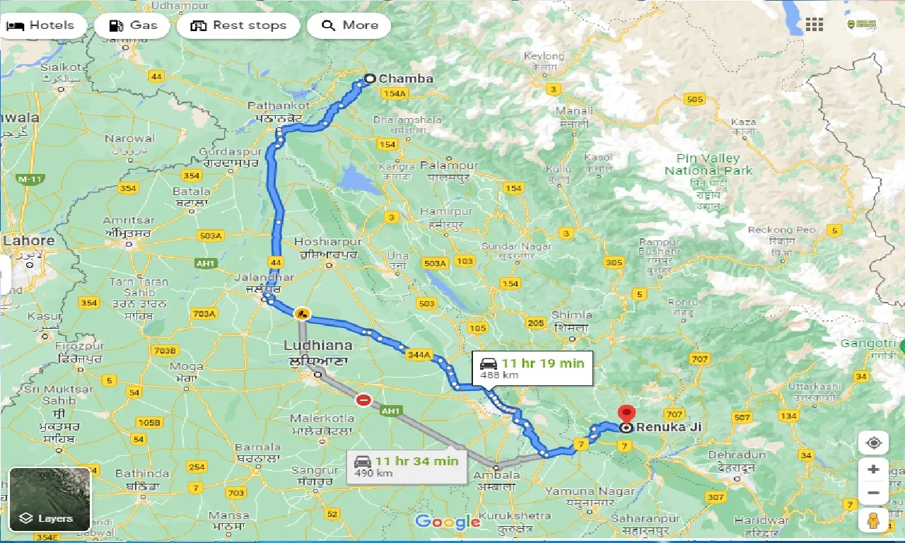chamba-to-renuka-ji-taxi
