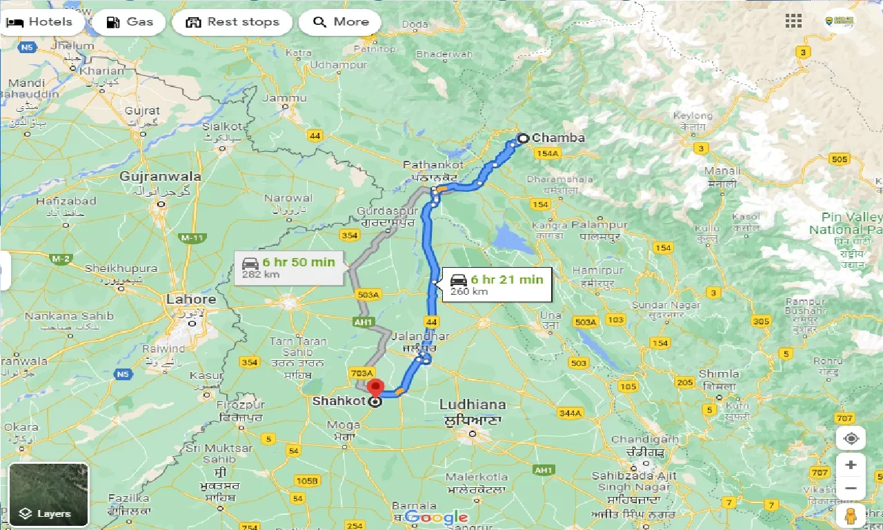 chamba-to-shahkot-taxi