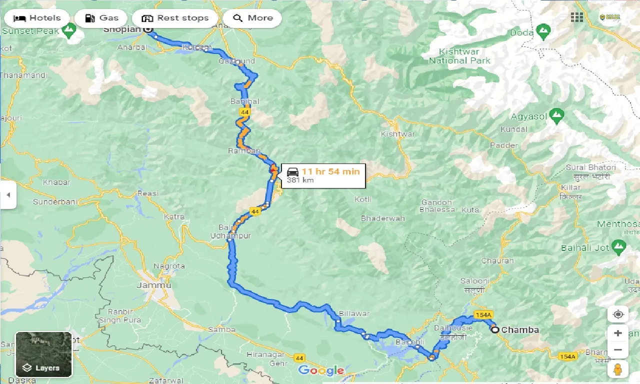 chamba-to-shopian-taxi