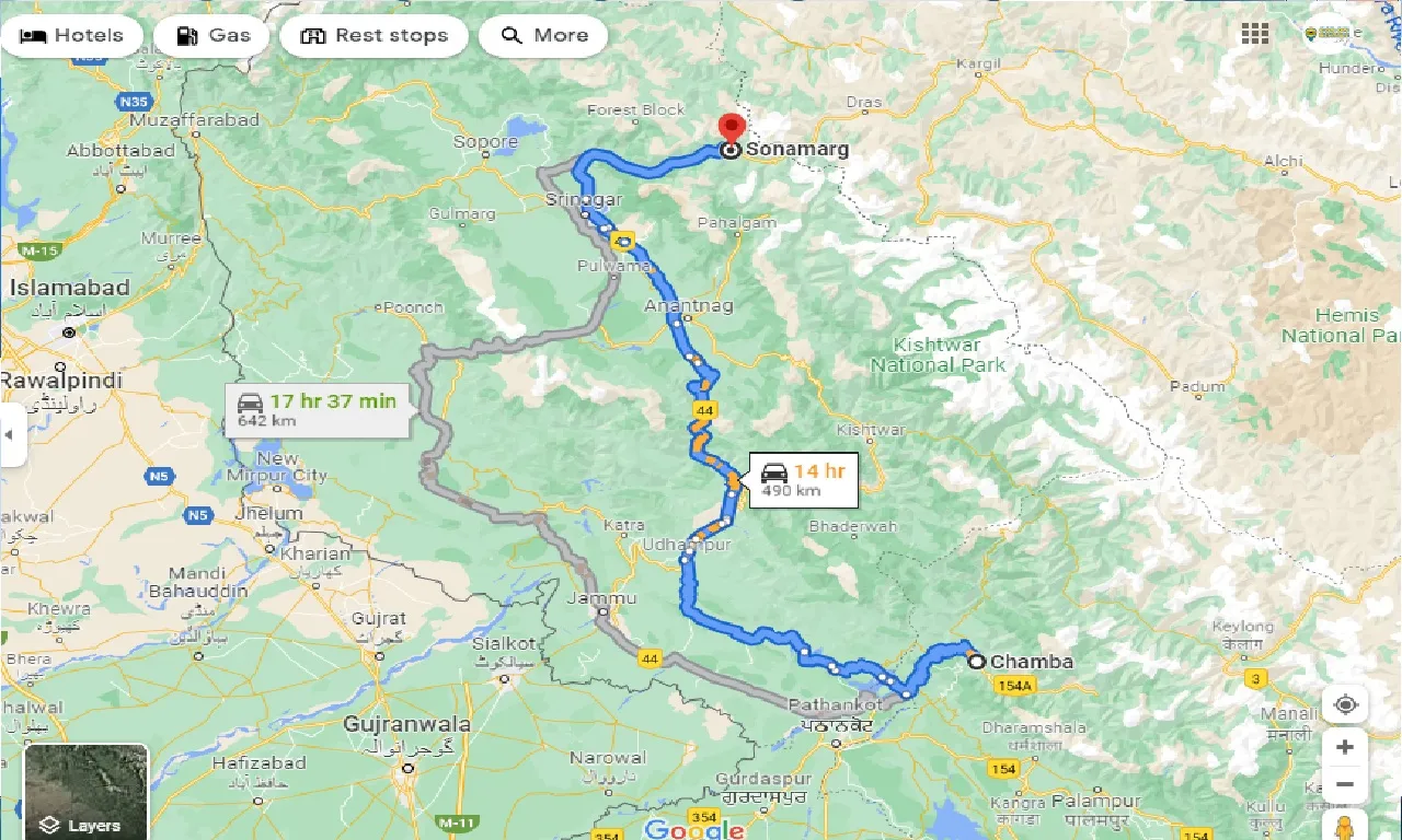 chamba-to-sonamarg-taxi