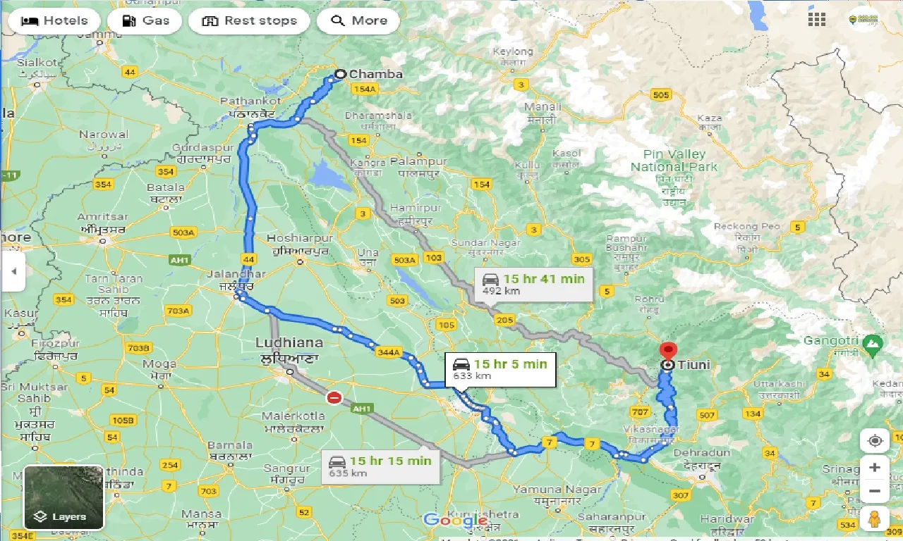 chamba-to-tiuni-taxi