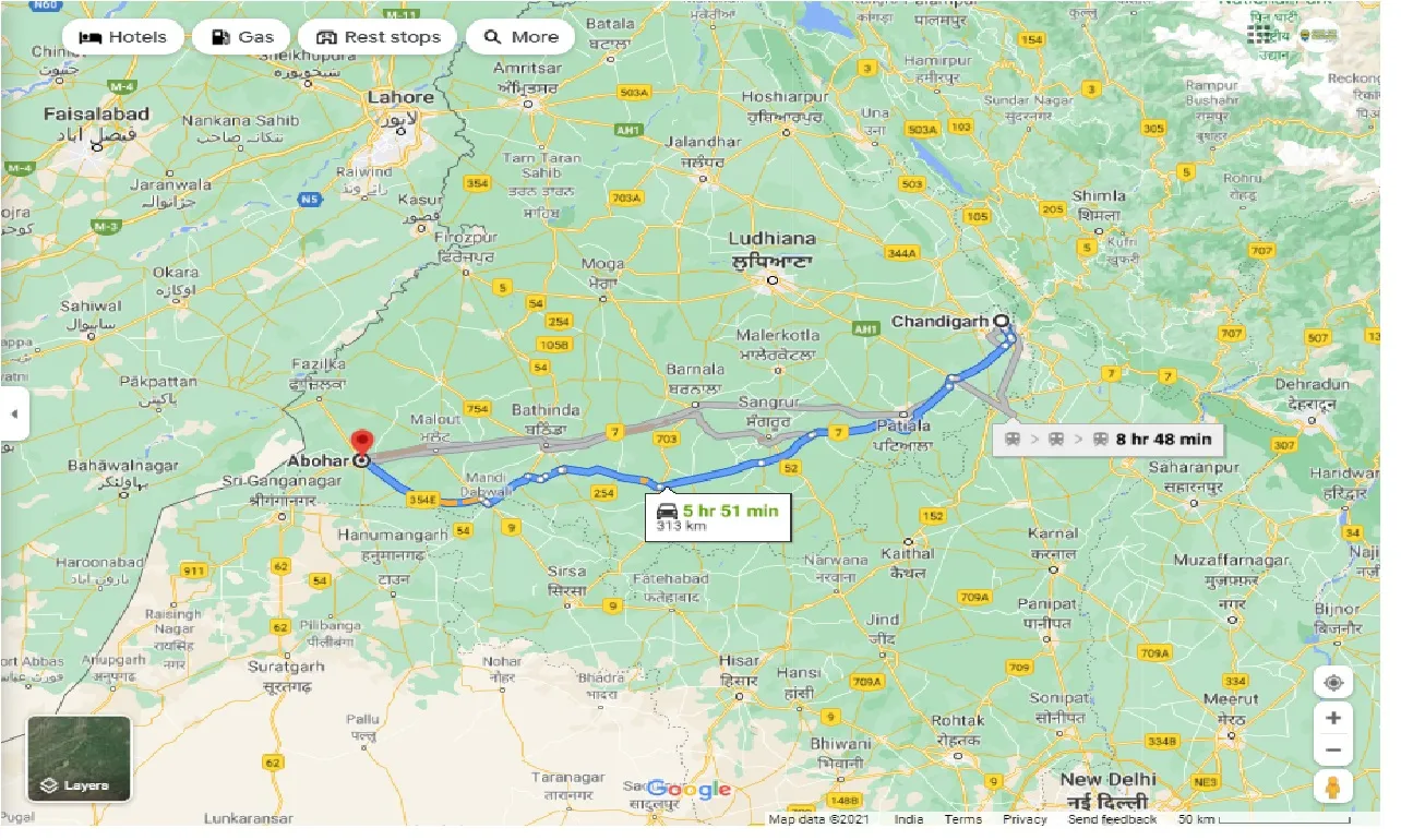 chandigarh-to-abohar-round-trip